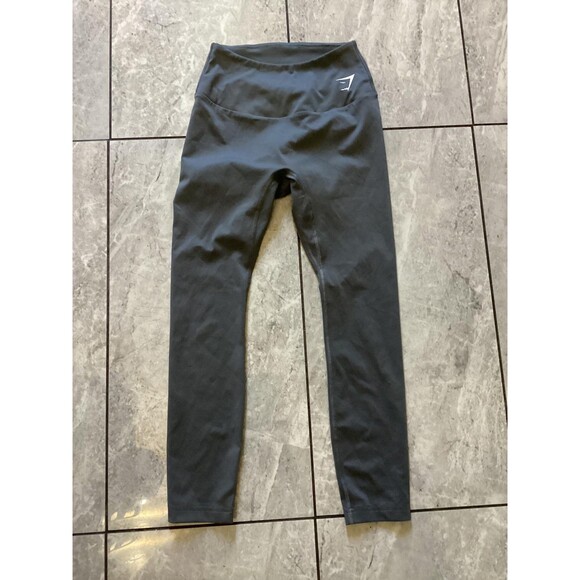 Gymshark Pants - Gymshark Leggings Womens Small Gray High Rise Stretch Activewear Yoga Pants
